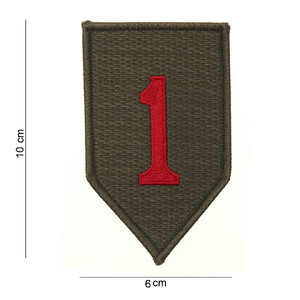 Kolorowa naszywka US ARMY: 1st Infantry Division