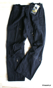 Spodnie bojówki FLIEGERHOSE - BLACK S