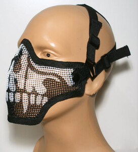 Metalowa maska balistyczna ASG - CZASZKA